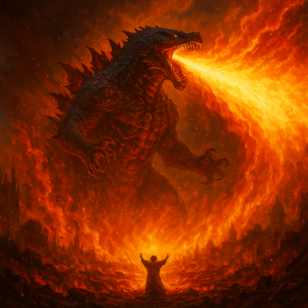 The sculpture of ELIJAH