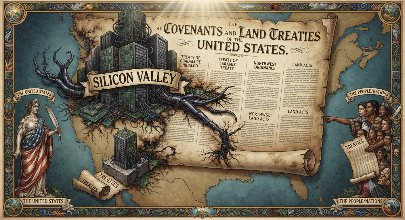 THE GRAND INDICTMENT: How Every State Charter, Military Base, Data Center, ICE Detention Facility, and Corporate Charter is in Violation of the Covenant Treaties